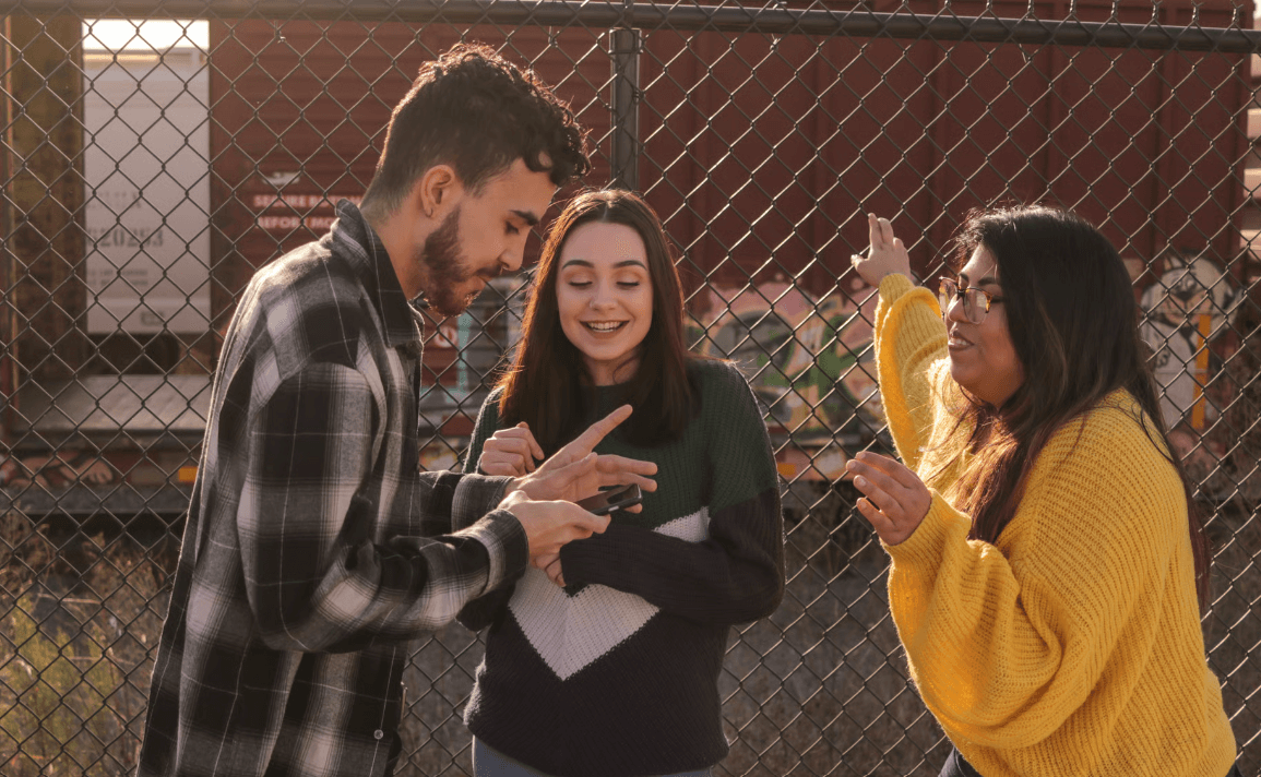 Jongeren jongens en meiden